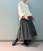 コンパクトウェザータックフレアスカート