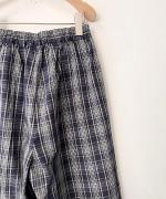 ダンプチェック バームパンツ