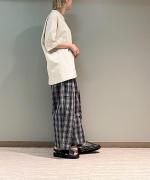 ダンプチェック バームパンツ