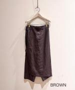 ブリーズリネン ラップパンツ