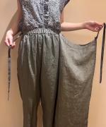 ブリーズリネン ラップパンツ