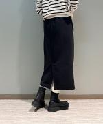 ミラノリブ ロングタイトスカート