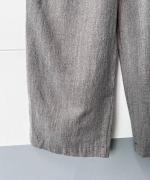 ウールリネンミルド 2タックトラウザーズ