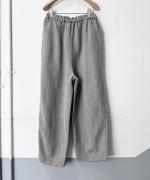 ウールリネンミルド 2タックトラウザーズ