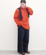 Annie Organic Denim Side Button Trousers