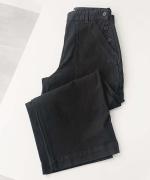 Annie Organic Denim Side Button Trousers