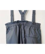 サスペンダー付きテーパードパンツ