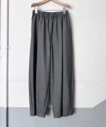 SUPER 100s WOOL バルーンコクーンパンツ 