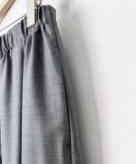 SUPER 100s WOOL バルーンコクーンパンツ 