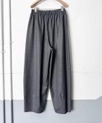 SUPER 100s WOOL バルーンコクーンパンツ 