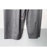 SUPER 100s WOOL バルーンコクーンパンツ 