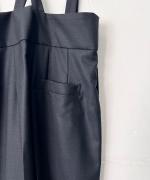 T/Wライトミドルツイル サスペンダー付きハイウエストパンツ