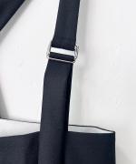 T/Wライトミドルツイル サスペンダー付きハイウエストパンツ