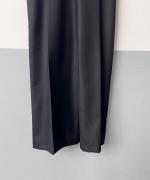 T/Wライトミドルツイル サスペンダー付きハイウエストパンツ