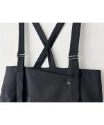 サスペンダーハイウエストスカート