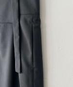 サスペンダーハイウエストスカート