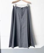 T/Wライトミドルツイル フレアスカート