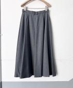 T/Wライトミドルツイル フレアスカート