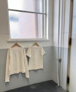 ランダムリンクルラッセル 半袖Tシャツ