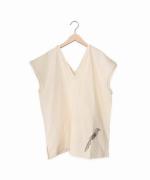 Bird Embroidery Fringe Vest