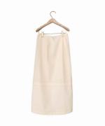 Bird Embroidery Wrap Skirt