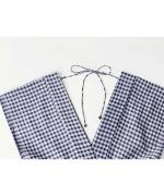 Gingham Ribbon Gilet