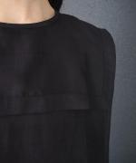 Back Button Sailor Blouse 