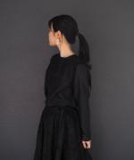 Back Button Sailor Blouse 