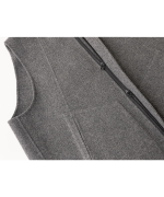 ラムウール・二重ビーバー マウンテンパーカーベスト