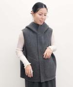 ラムウール・二重ビーバー マウンテンパーカーベスト