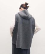 ラムウール・二重ビーバー マウンテンパーカーベスト