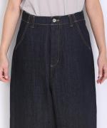 オーガニックルーズデニム 7分丈パンツ【在庫限り】