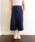 オーガニックルーズデニム 7分丈パンツ【在庫限り】