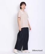 オーガニックルーズデニム　パンツ【在庫限り】