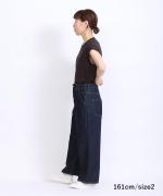 オーガニックルーズデニム　パンツ【在庫限り】