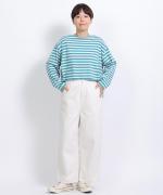 オーガニックルーズデニム　パンツ【在庫限り】