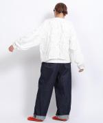 オーガニックルーズデニム　パンツ【在庫限り】