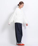 オーガニックルーズデニム　パンツ【在庫限り】