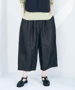 綿麻ライトオンスデニム　パンツ