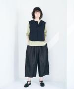 綿麻ライトオンスデニム　パンツ