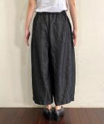 綿麻ライトオンスデニム　パンツ