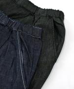 綿麻ライトオンスデニム　パンツ