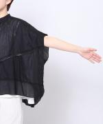 ケミカルレース ポンチョブラウス