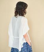 ケミカルレース ポンチョブラウス