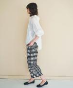 ケミカルレース フードブラウス