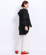 ケミカルレース フードブラウス