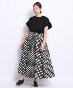 ギンガムチェックプリント　スカート