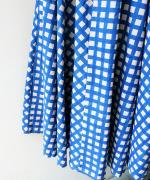 ギンガムチェックプリント　スカート