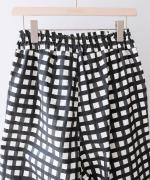 ギンガムチェックプリント　スカート