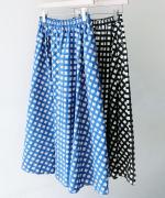 ギンガムチェックプリント　スカート